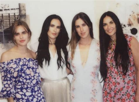 morgan guynes|Actress Demi Moore and her turbulent family. Have a。